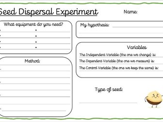 Seed Dispersal Experiment