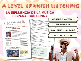 A Level Spanish: Bad Bunny listening