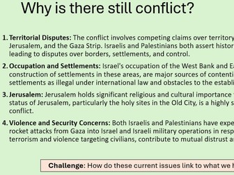 Israeli-Palestine Conflict Today