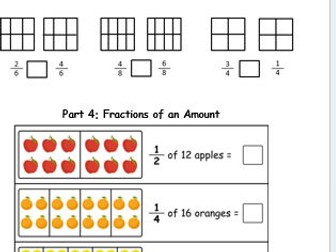 Fractions Assessment