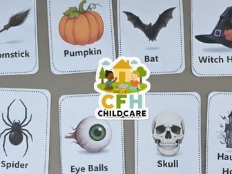 Halloween Key Word Flashcards – EYFS Literacy