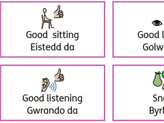 Behaviour prompt cards