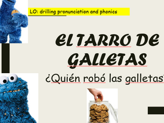 Phonics and Pronunciation - El tarro de galletas