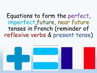 French verbs equations