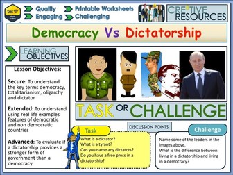 Democracy + Dictatorships