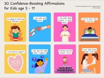 30 Confidence Boosting Affirmation Cards