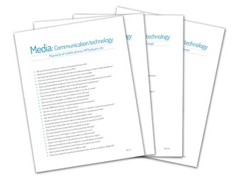 Y12 - Questions on Media (Communication Technology)