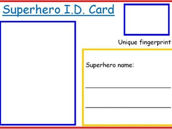 Superhero ID Cards