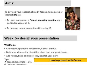 French Y9 Options Summer booklet
