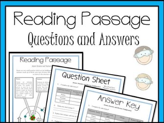 Atomic Structure Reading Passage