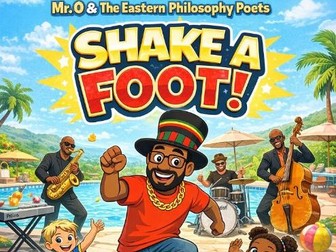 New Shake a Foot Mr. O Kids Edutainment fun jazz music "Kids Can’t Stop Dancing!