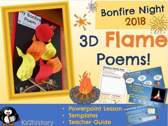 Bonfire Night - 3D Fire Poetry