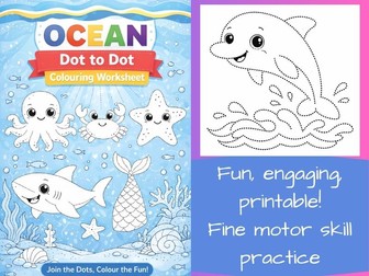 Ocean Coloring Pages for Kids | Under the Sea Printable Worksheets
