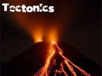 Tectonics Unit (Lots of earthquake and volcano lesson resources)
