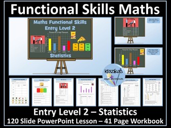 Statistics - Functional Skills Maths - Entry Level 2
