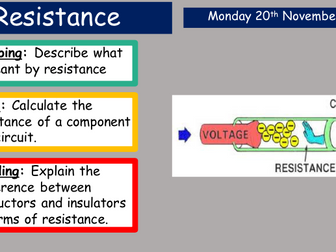 KS3 Activate Resistance