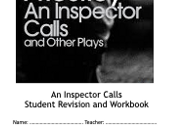 An Inspector Calls Revision/ Remote Learning Booklet