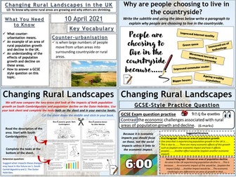 Changing Rural Landscapes in the UK