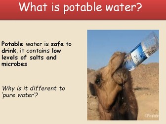 GCSE AQA C14 Earth's Resources Powerpoints, exam questions and activities