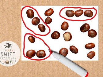 conker subitising 1-3