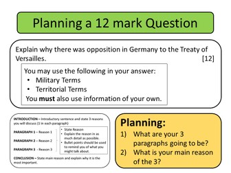 GCSE Question Stems Revision - 5 lessons