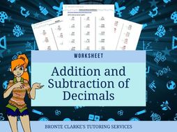 Christmas Addition and Subtraction of Decimals Yr 7