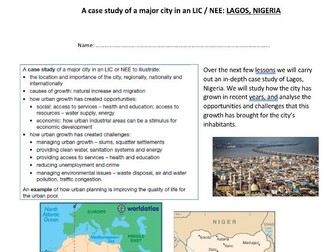 Opportunities and Challenges in Lagos