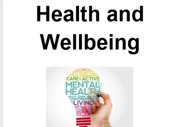 Year 8 Health and Well-being Work booklet