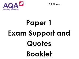 AQA Religious Studies Paper 1 Quotes Booklet