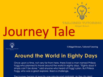 Model Journey Tale - Around the World in 80 Days