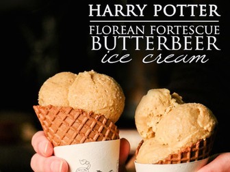 Butterbeer Ice-Cream recipe