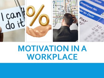 Motivation (Edexcel A Level Business 1.4.4)