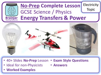 Energy Transfers and Power (Electricity Topic)