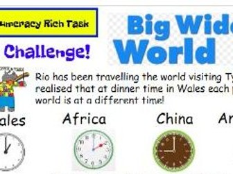 Time Rich Task Year 1