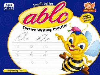 Small Letter abc CursiveWriting Practice Book