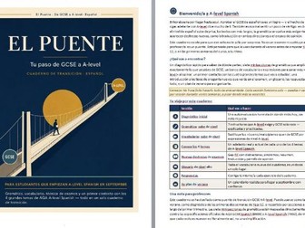 Spanish GCSE to A-level Transition Booklet_El Puente_New 2026