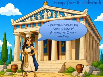 Year 6 Ancient Greece Interactive Escape Room