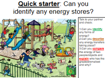 GCSE AQA 9-1 Energy: L1 (Energy stores)