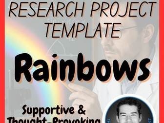 Rainbows | Physics Research Project Template | Digital + Print