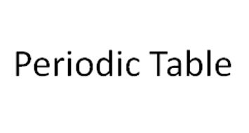 Periodic Table Bundle