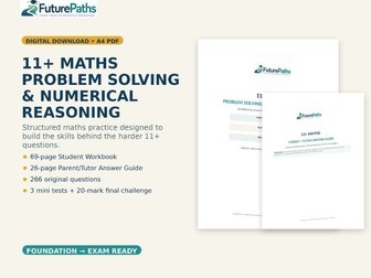 11+ Maths Problem Solving & Numerical Reasoning | 266 Questions | Year 5
