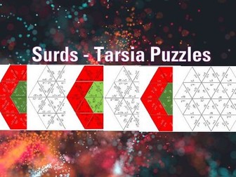Tarsia Puzzles - Surds Bundle