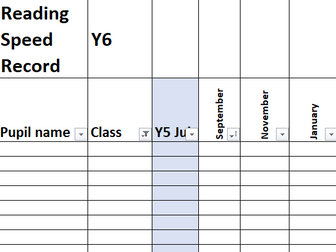 Speed of reading excel tracking grid