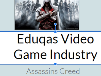 Eduqas A-Level Assassins Creed - Full study