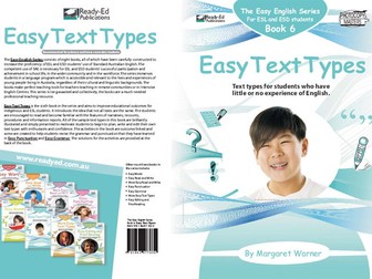 Easy English Book 6: Easy Text Types (Australian E-book for ESL and At Risk Students)