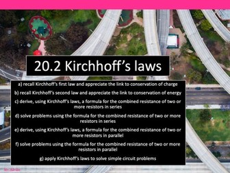 20.2 Kirchhoff's Laws