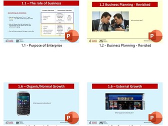 GCSE OCR Business Studies - Unit 1
