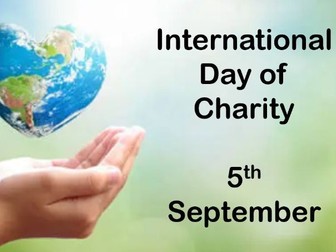 International Day of Charity Assembly