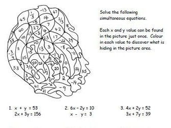 Simultaneous Equations 2