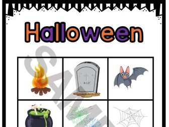 Halloween Bingo - Whole Class set